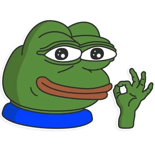 Preview of Perfect Pepe iMessage sticker